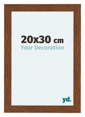 Como MDF Photo Frame 20x30cm Oak Rustic Front Size | Yourdecoration.com