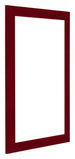 Como MDF Photo Frame 20x30cm Wine Red Swept Front Oblique | Yourdecoration.com