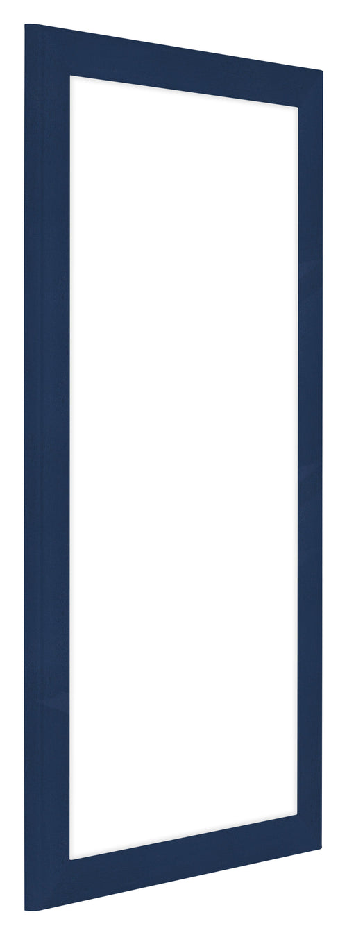 Como MDF Photo Frame 20x40cm Dark Blue Swept Front Oblique | Yourdecoration.com