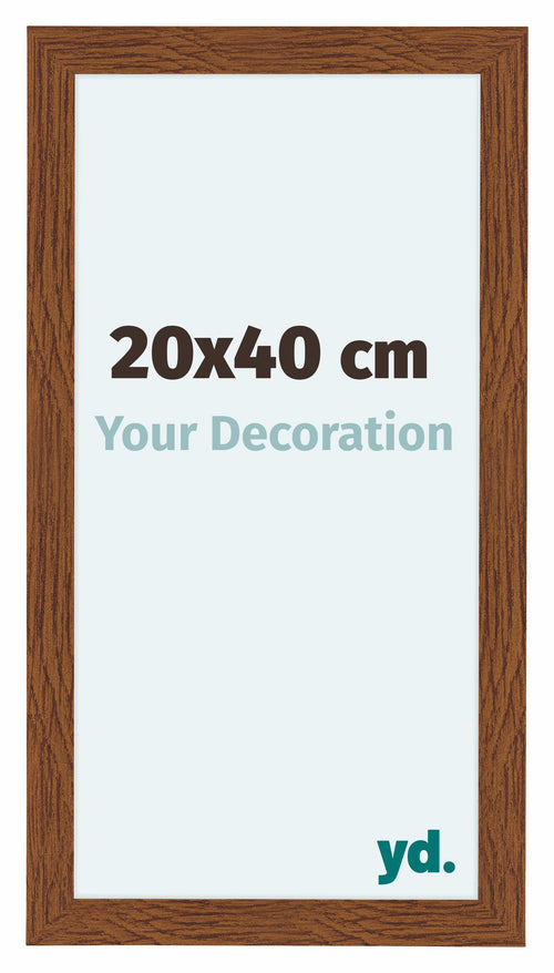 Como MDF Photo Frame 20x40cm Oak Rustic Front Size | Yourdecoration.com