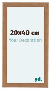 Como MDF Photo Frame 20x40cm Walnut Light Front Size | Yourdecoration.com