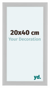 Como MDF Photo Frame 20x40cm White Matte Front Size | Yourdecoration.com