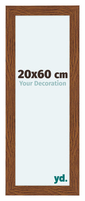 Como MDF Photo Frame 20x60cm Oak Rustic Front Size | Yourdecoration.com