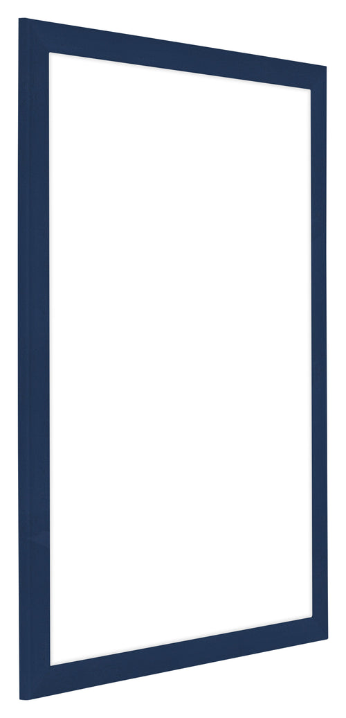 Como MDF Photo Frame 21x29 7cm A4 Dark Blue Swept Front Oblique | Yourdecoration.com