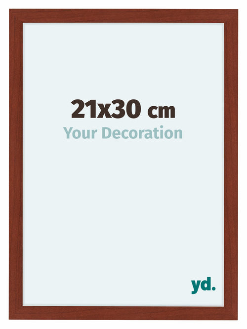 Como MDF Photo Frame 21x30cm Cherry Front Size | Yourdecoration.com