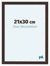 Como MDF Photo Frame 21x30cm Oak Dark Front Size | Yourdecoration.com