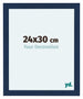 Como MDF Photo Frame 24x30cm Dark Blue Swept Front Size | Yourdecoration.com