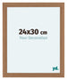 Como MDF Photo Frame 24x30cm Walnut Light Front Size | Yourdecoration.com