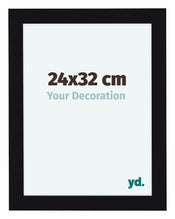 Como MDF Photo Frame 24x32cm Black High Gloss Front Size | Yourdecoration.com