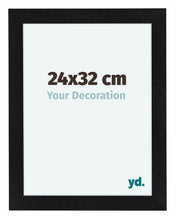 Como MDF Photo Frame 24x32cm Black Matte Front Size | Yourdecoration.com