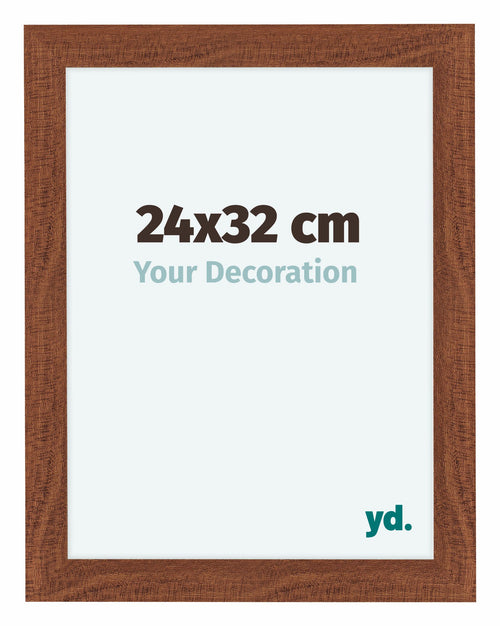 Como MDF Photo Frame 24x32cm Walnut Front Size | Yourdecoration.com