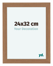 Como MDF Photo Frame 24x32cm Walnutt Light Front Size | Yourdecoration.com