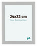 Como MDF Photo Frame 24x32cm White Woodgrain Front Size | Yourdecoration.com