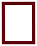 Como MDF Photo Frame 24x32cm Wine Red Swept Front | Yourdecoration.com