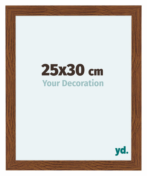 Como MDF Photo Frame 25x30cm Oak Rustic Front Size | Yourdecoration.com