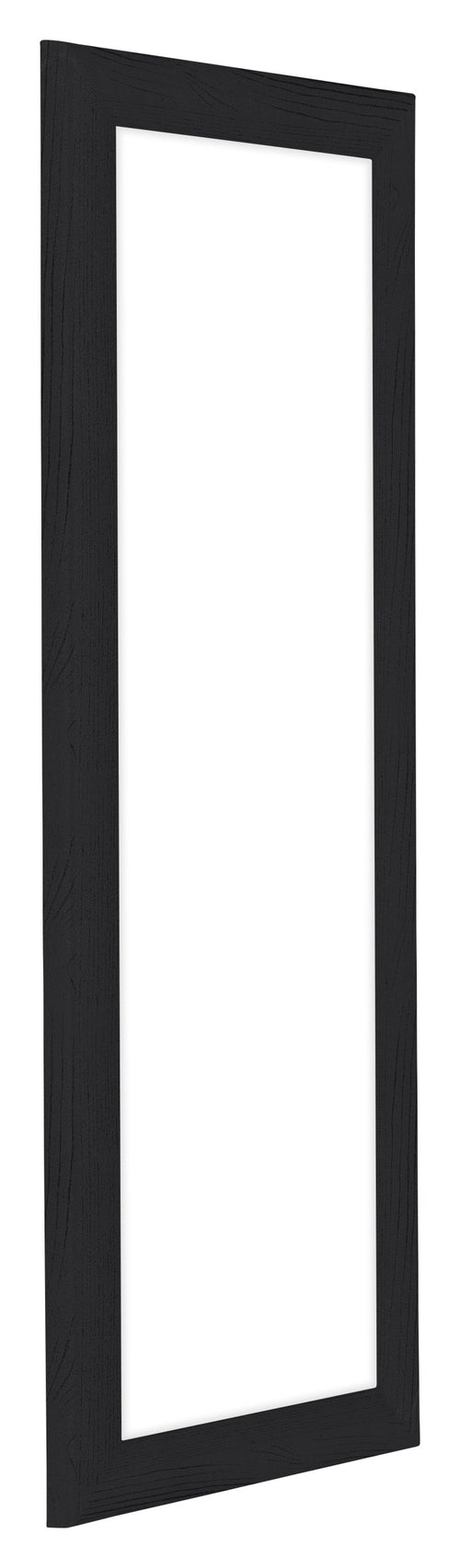 Como MDF Photo Frame 25x75cm Black Woodgrain Front Oblique | Yourdecoration.com