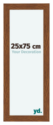 Como MDF Photo Frame 25x75cm Oak Rustic Front Size | Yourdecoration.com