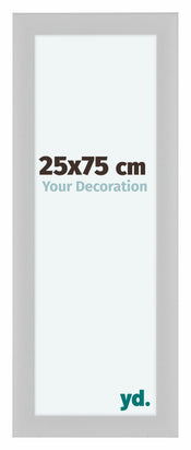 Como MDF Photo Frame 25x75cm White Matte Front Size | Yourdecoration.com