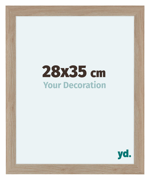 Como MDF Photo Frame 28x35cm Oak Light Front Size | Yourdecoration.com