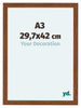 Como MDF Photo Frame 29 7x42cm A3 Oak Rustiek Front Size | Yourdecoration.com