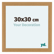 Como MDF Photo Frame 30x30cm Beech Front Size | Yourdecoration.com