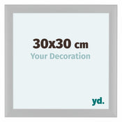 Como MDF Photo Frame 30x30cm White Matte Front Size | Yourdecoration.com