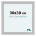 Como MDF Photo Frame 30x30cm White Matte Front Size | Yourdecoration.com