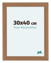 Como MDF Photo Frame 30x40cm Walnut Light Front Size | Yourdecoration.com