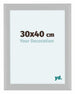 Como MDF Photo Frame 30x40cm White High Gloss Front Size | Yourdecoration.com