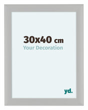 Como MDF Photo Frame 30x40cm White Woodgrain Front Size | Yourdecoration.com