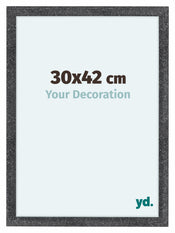 Como MDF Photo Frame 30x42cm Gray Swept Front Size | Yourdecoration.com