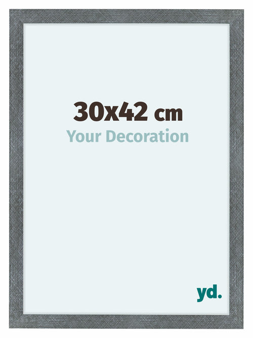 Como MDF Photo Frame 30x42cm Iron Swept Front Size | Yourdecoration.com