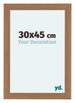 Como MDF Photo Frame 30x45cm Walnut Light Front Size | Yourdecoration.com