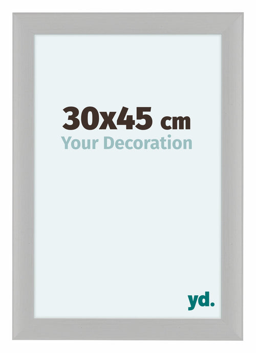 Como MDF Photo Frame 30x45cm White Woodgrain Front Size | Yourdecoration.com