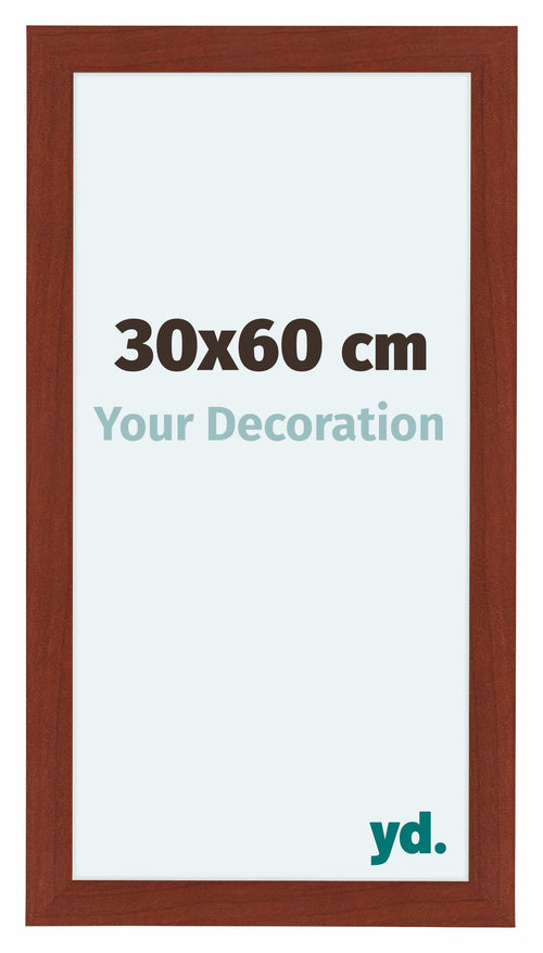 Como MDF Photo Frame 30x60cm Cherry Front Size | Yourdecoration.com