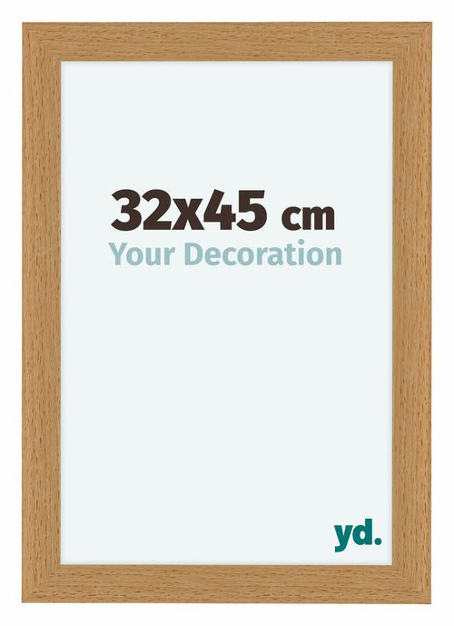 Como MDF Photo Frame 32x45cm Beech Front Size | Yourdecoration.com