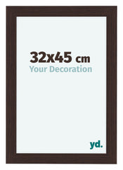 Como MDF Photo Frame 32x45cm Oak Dark Front Size | Yourdecoration.com