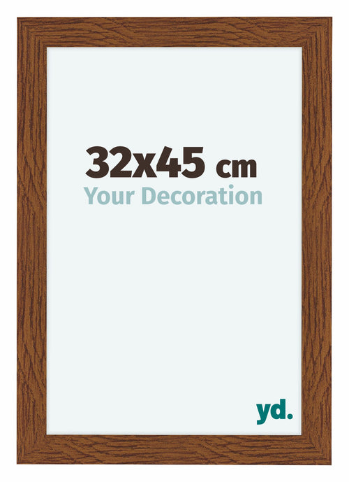 Como MDF Photo Frame 32x45cm Oak Rustic Front Size | Yourdecoration.com