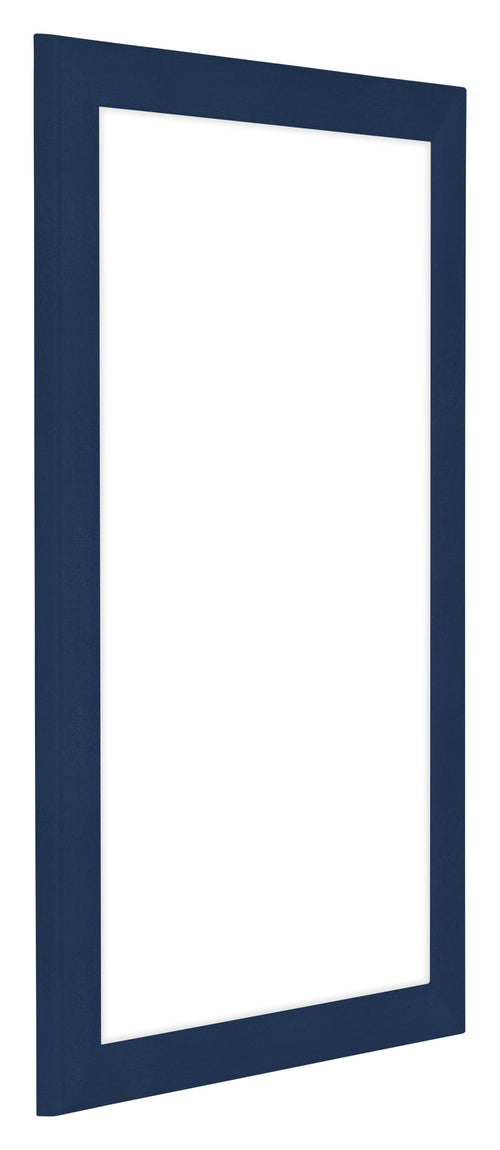 Como MDF Photo Frame 33x48cm Dark Blue Swept Front Oblique | Yourdecoration.com