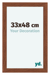 Como MDF Photo Frame 33x48cm Walnut Front Size | Yourdecoration.com