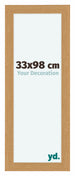 Como MDF Photo Frame 33x98cm Beech Front Size | Yourdecoration.com