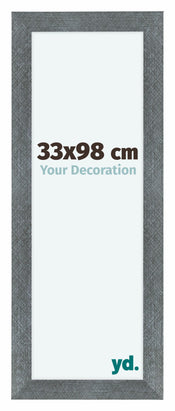 Como MDF Photo Frame 33x98cm Iron Swept Front Size | Yourdecoration.com