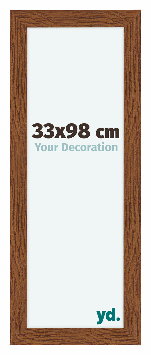 Como MDF Photo Frame 33x98cm Oak Rustic Front Size | Yourdecoration.com