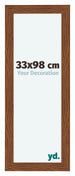 Como MDF Photo Frame 33x98cm Oak Rustic Front Size | Yourdecoration.com