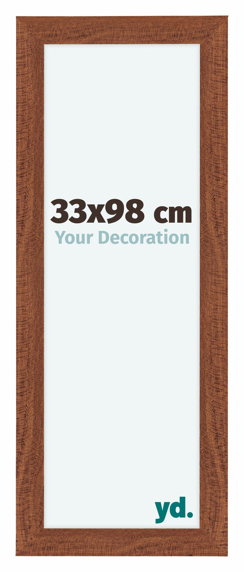 Como MDF Photo Frame 33x98cm Walnut Front Size | Yourdecoration.com