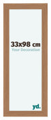 Como MDF Photo Frame 33x98cm Walnutt Light Front Size | Yourdecoration.com