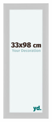 Como MDF Photo Frame 33x98cm White High Gloss Front Size | Yourdecoration.com