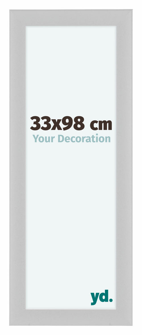 Como MDF Photo Frame 33x98cm White Matte Front Size | Yourdecoration.com