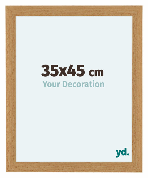 Como MDF Photo Frame 35x45cm Beech Front Size | Yourdecoration.com