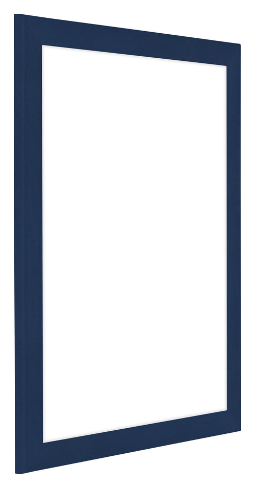 Como MDF Photo Frame 35x45cm Dark Blue Swept Front Oblique | Yourdecoration.com